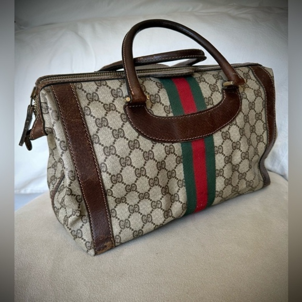 Gucci Boston Doctor’s Bag Vintage - Picture 12 of 16
